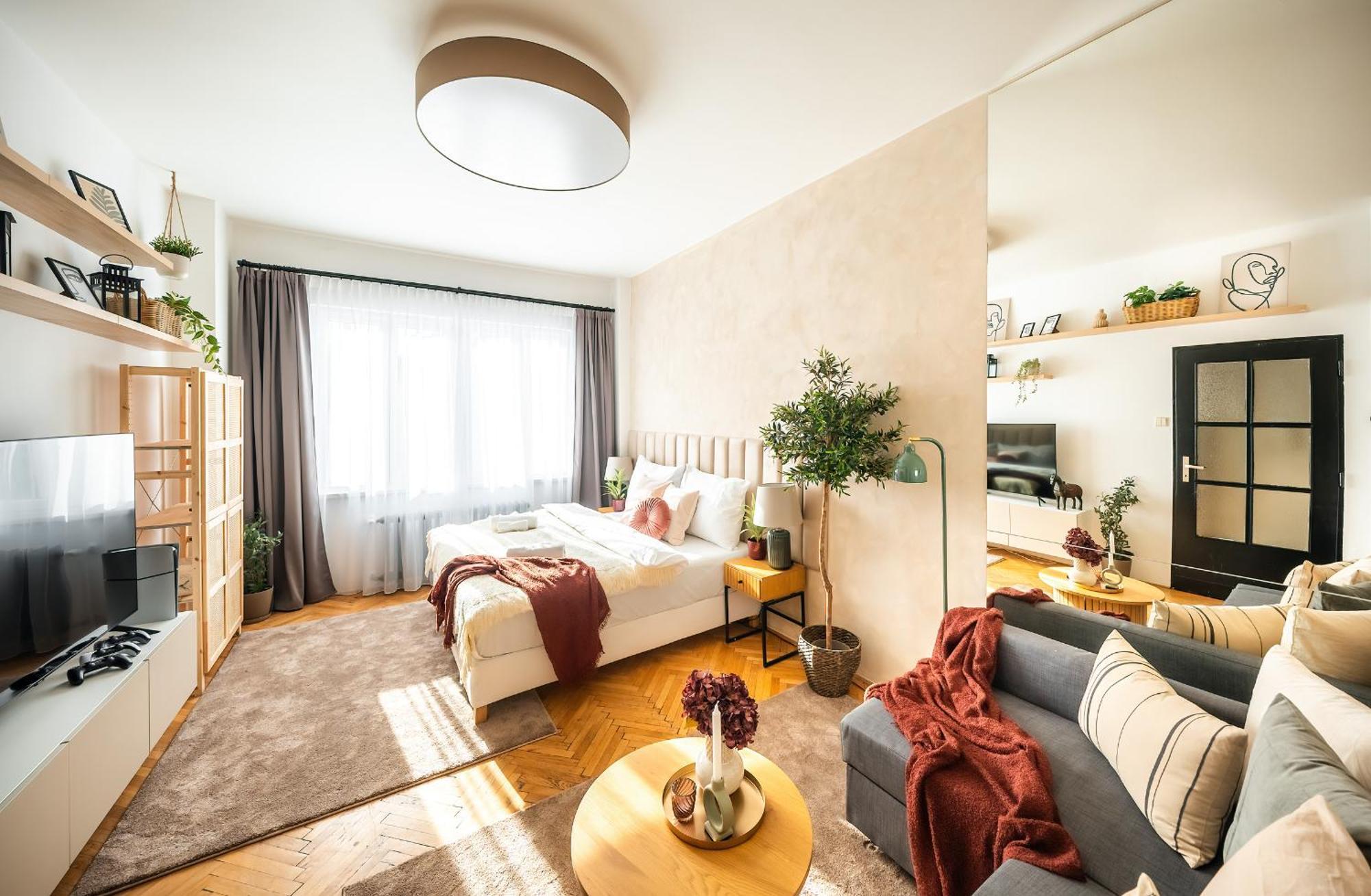 Appartement 2br 1,5bath Chic Near Wenceslas Square