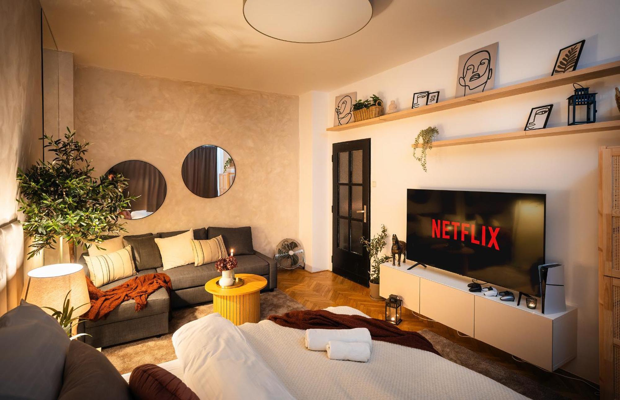Appartement 2br 1,5bath Chic Near Wenceslas Square Prague
