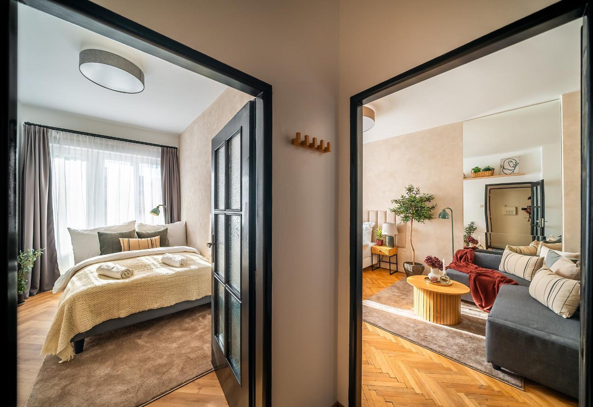 2br 1,5bath Chic Near Wenceslas Square Appartement Prague